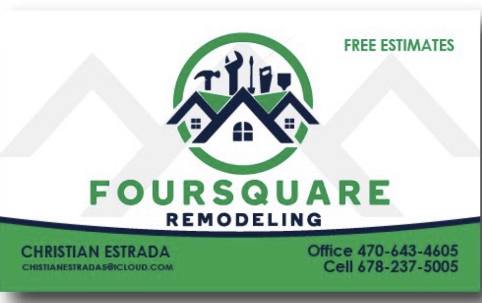 Slide of Foursquare Remodeling