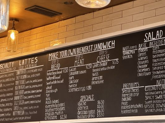 Menu photo 4 Iron Bank Coffee Co. Columbus, GA