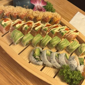 Sushi Nova - Sushi boat for our order, very fun! - Sushi Bars Near Me - Chicago, Illinois Sushi Nova - Sushi boat for our order, very fun! - Sushi Bars Near Me - Chicago, Illinois