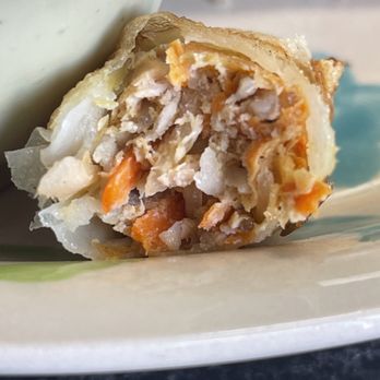 Pho 54 - Inside of egg roll - Vietnamese Near Me - Garden Grove, California Pho 54 - Inside of egg roll - Vietnamese Near Me - Garden Grove, California