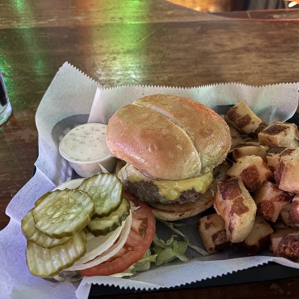 Olde Tyme Inn - Burger and curds!! - Burgers Near Me - Sandwich, Illinois Olde Tyme Inn - Burger and curds!! - Burgers Near Me - Sandwich, Illinois