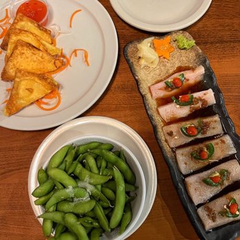 Ru Sans - Edamame, Crab Rangoon, and Hamachi Kama - Sushi Bars Near Me - Atlanta, Georgia