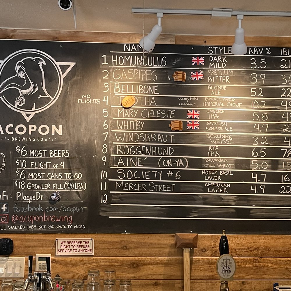 Acopon Brewery - Menu - Breweries Near Me - Dripping Springs, Texas Acopon Brewery - Menu - Breweries Near Me - Dripping Springs, Texas
