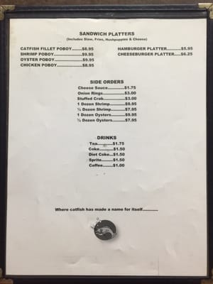 Menu photo 5 Jordan's Fish Camp State Line, MS Menu photo 5 Jordan's Fish Camp State Line, MS