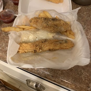 J and J Fish and Chicken - Buffalo fish dinner - Fish & Chips Near Me - Gary, Indiana
