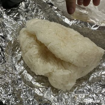 Luck Gai Cafe - Sticky rice with no mango or coconut milk.... - Chicken Shop Near Me - Anaheim, California