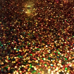 Mantelli's Bar - Sparkly bar top.