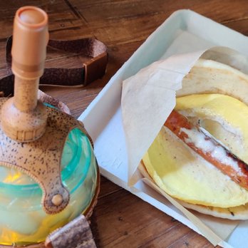 Ronto Roasters - Ronto morning wrap with Tatooine sunset in a paddy frog sipper - Wraps Near Me - Lake Buena Vista, Florida Ronto Roasters - Ronto morning wrap with Tatooine sunset in a paddy frog sipper - Wraps Near Me - Lake Buena Vista, Florida