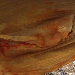 Not Just Cookies - Red chile pork tamale