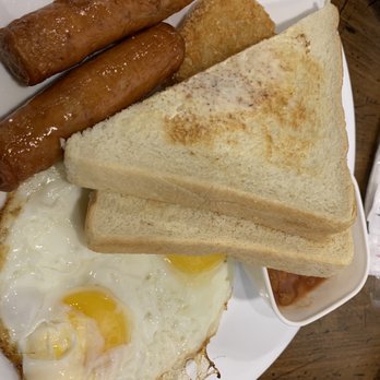 Fat Boy Kitchen - A1 Breakfast Combo - Hong Kong Style Cafe Near Me - Vancouver, British Columbia