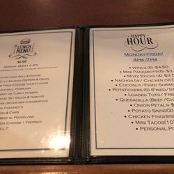 R-Macs Publick House - Happy Hour and Lunch menu