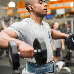 YMCA of Greater Indianapolis - Free weights at the YMCA