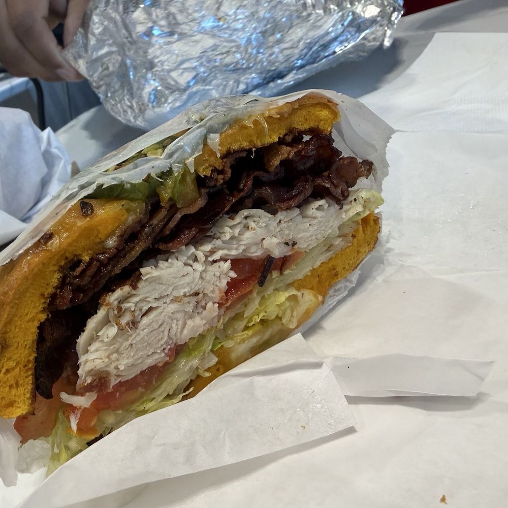 The Bagel Nook - Summerlin - Turkey Club on Jalapeño Cheddar - Breakfast & Brunch Near Me - Las Vegas, Nevada