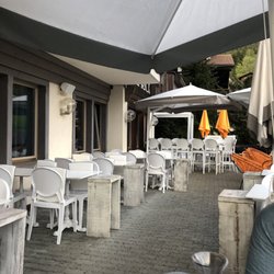 Hotel Caprice - The view from our table on the terrace