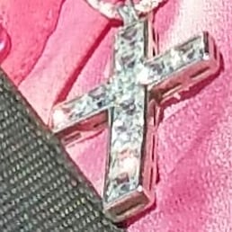 I can't thank Lily enough for repairing my cross... Isn't it beautiful... I can't thank Lily enough for repairing my cross... Isn't it beautiful...