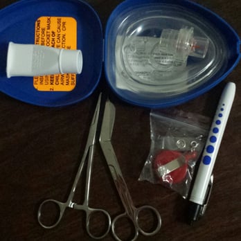 Last Minute CPR & First Aid - All the free stuffs I got from the classes:) - CPR Classes Near Me