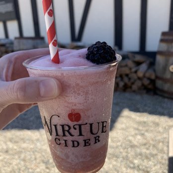 Virtue Cider - Cherry Summer Frozé - Cideries Near Me - Fennville, Michigan