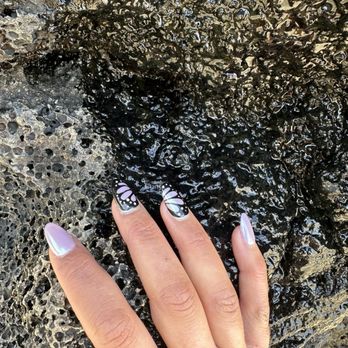 Tulip Nails - Butterfly nails!!! - Nail Salons Near Me - Alameda, California Tulip Nails - Butterfly nails!!! - Nail Salons Near Me - Alameda, California