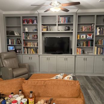 East Carolina Kitchen & Bath - Living room after - Cabinetry Near Me - Tarboro, North Carolina East Carolina Kitchen & Bath - Living room after - Cabinetry Near Me - Tarboro, North Carolina
