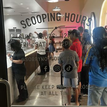 Sorry Not Sorry Creamery - Eastern - Hours - Ice Cream & Frozen Yogurt Near Me - Las Vegas, Nevada