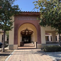 Chatsworth Branch Library - Main entrance