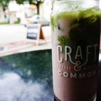 Craft & Common - Strawberry milk + matcha  IG: @a_cuteangleeats - Coffee & Tea Near Me - Orlando, Florida