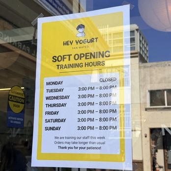Hey Yogurt - Ice Cream & Frozen Yogurt Near Me - San Mateo, California