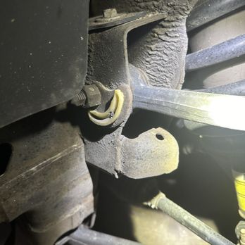 Brakes Plus - this is an actual picture of my vehicle, which shows that nobody has ever touched on this vehicle at all. However, they did charge me. - Oil Change Stations Near Me - Westminster, Colorado