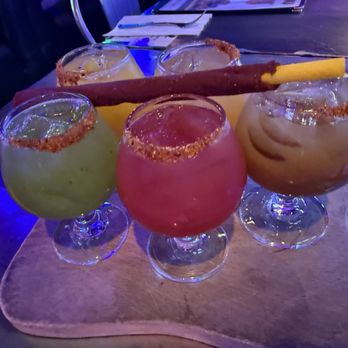 Tempo Cantina - Margarita flight - New American Near Me - Brea, California Tempo Cantina - Margarita flight - New American Near Me - Brea, California