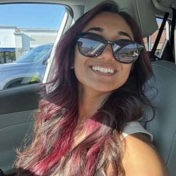Sammi Situ - Peekaboo hair color pink day 1 - Hair Stylists Near Me - Monrovia, California