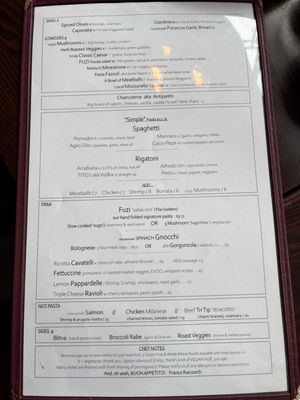 Menu photo 7 Fuzi Pasta Co Fresh Meadows, NY Menu photo 7 Fuzi Pasta Co Fresh Meadows, NY