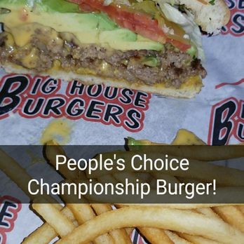 Big House Burgers - We cut in half to share! - Burgers Near Me - Alice, Texas