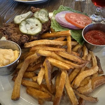 Knowles Station Wine & Co - This looked a lot better than it tasted. Fried Chicken Sandwich - Beer, Wine & Spirits Near Me - Kensington, Maryland Knowles Station Wine & Co - This looked a lot better than it tasted. Fried Chicken Sandwich - Beer, Wine & Spirits Near Me - Kensington, Maryland