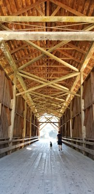 Felton Covered Bridge by null