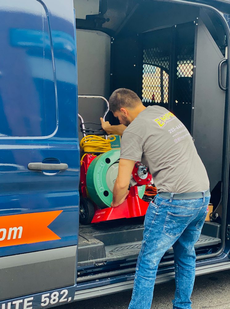 Slide of Empire Sewer and Water