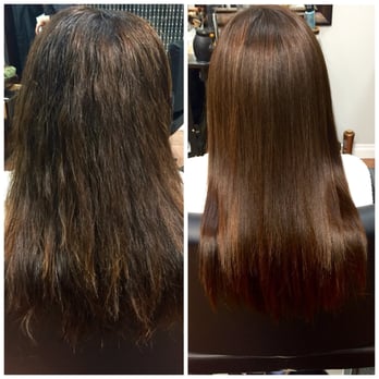 Z Exclusive Salon - Brazilian blowout done by Silva - Hair Salons Near Me - Sherman Oaks, California