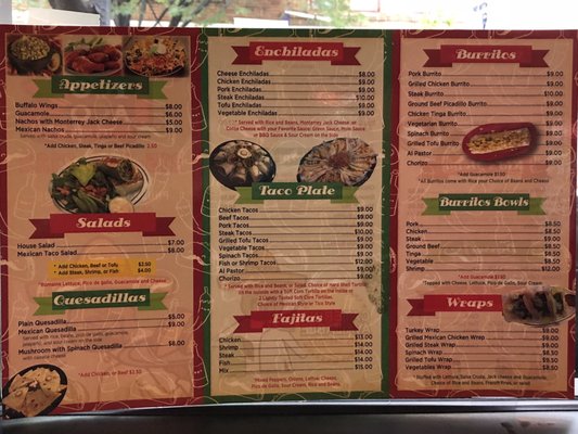 Menu photo 1 Tico's Tacos Tex Mex Philadelphia, PA Menu photo 1 Tico's Tacos Tex Mex Philadelphia, PA