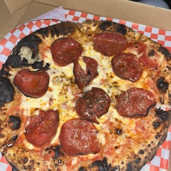 Outside Pizza - Pepperoni - Food Trucks Near Me - Denver, Colorado