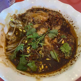Szechwan Garden - Water boiled fish - best thing on the menu! - Chinese Near Me - Chandler, Arizona