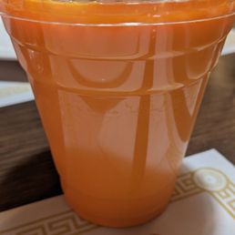 Mango lassi (free when you check in) Mango lassi (free when you check in)