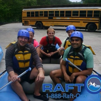 RaftOne - Getting ready to run the Ocoee. Glad I wore bright pink! - Rafting/Kayaking Near Me - Copperhill, Tennessee