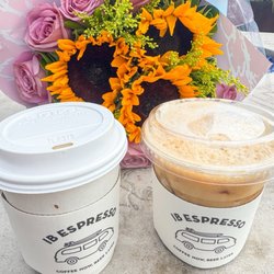 IB Espresso - Coconut latte and iced brown sugar latte