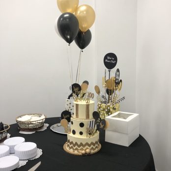 Sugar and Lace Bakery - a table with a cake and balloons - Bakeries Near Me - Phoenix, Arizona Sugar and Lace Bakery - a table with a cake and balloons - Bakeries Near Me - Phoenix, Arizona