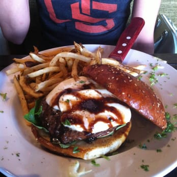 Eureka! - Capresa Burger - American Near Me - Bakersfield, California