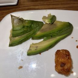 Bad avocado from the California (chicken) burger