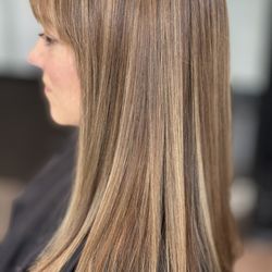 The Hair Ranch - Reverse balayage on straight hair