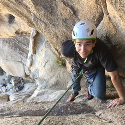California Climbing School - Teen Climbing Class in Joshua Tree National Park.