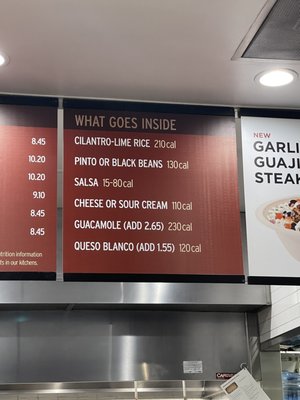 Menu photo 2 Chipotle Mexican Grill Las Vegas, NV Menu photo 2 Chipotle Mexican Grill Las Vegas, NV