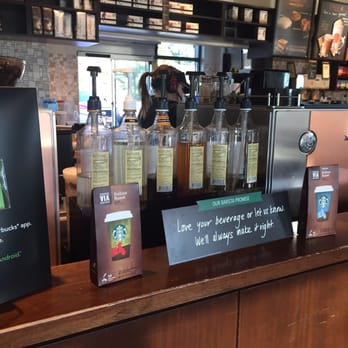 Starbucks - A typical Starbucks countertop - Coffee & Tea Near Me - Slidell, Louisiana