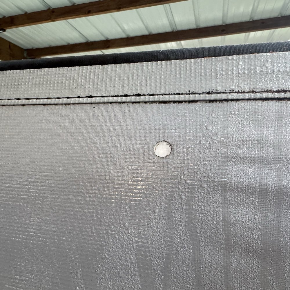 Outdoor Living Pool & Spa - Moldy cover after we paid Outdoor Living to clean it. - Pool & Hot Tub Service Near Me - Omaha, Nebraska